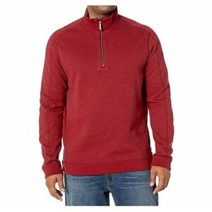 Tommy Bahama‎ Mens 2XLB Red Flipsider Half Zip Jester Reversible Sweater NWT